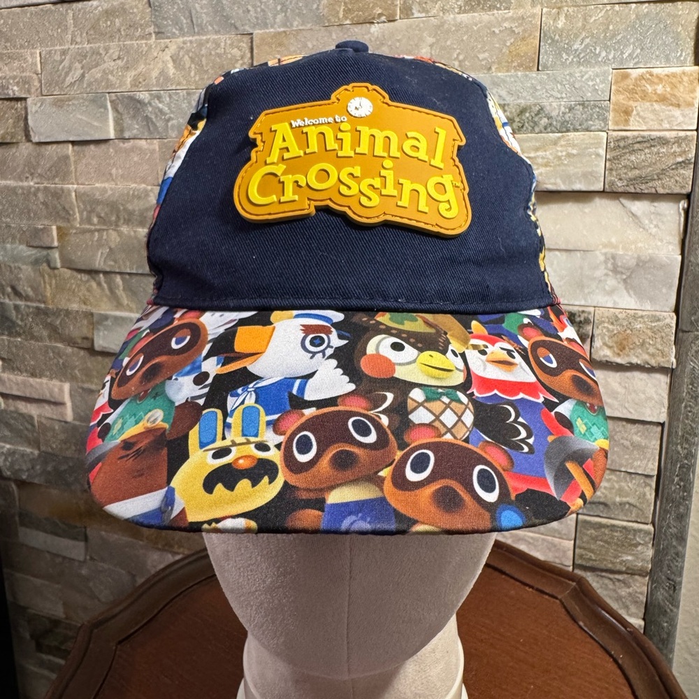 Child’s Nintendo Animal Crossing Adjustable SnapBack Baseball Cap Hat